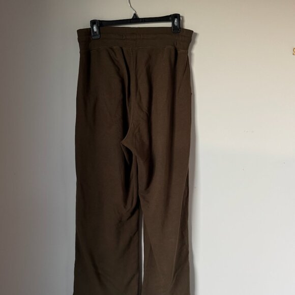 Buck Mason Vintage Interloop Wide Leg Sweatpant - Olive Green - Picture 3 of 3
